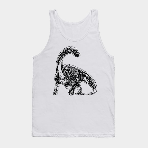 Dinosaur Tank Top by Nimmersatt